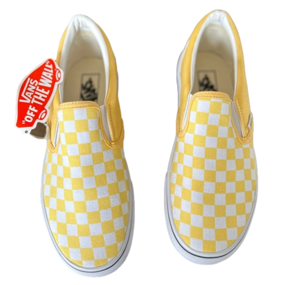 Vans Classic Slip On Checkerboard Unisex Skate Shoes NWT